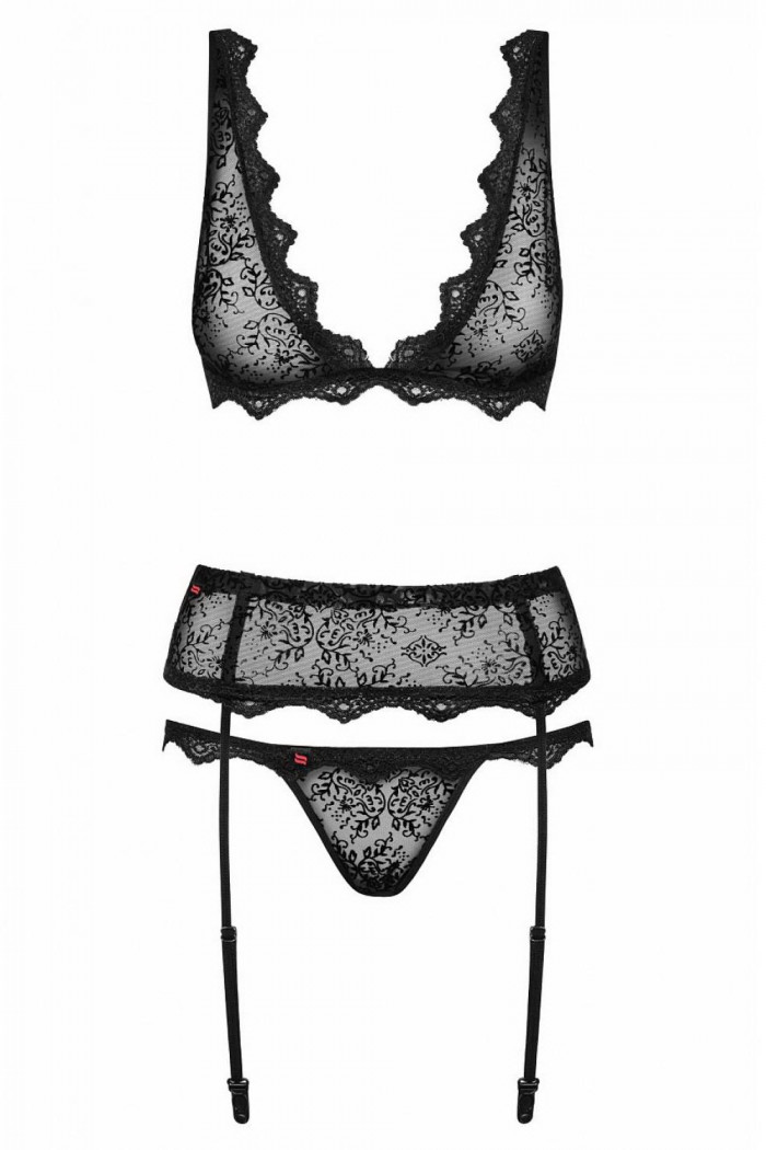 Комплект с поясом Obsessive Emperita set