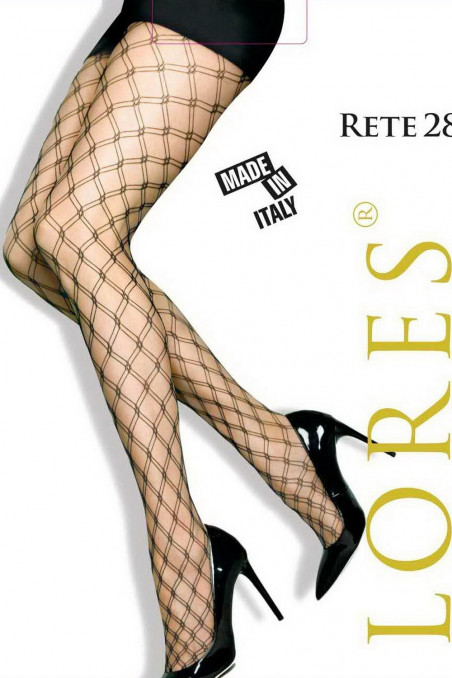 Колготки в крупную сетку сетку Lores Rete 28