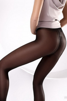 Гладкі колготки без шортиків Mary Blue Nudo 40 den