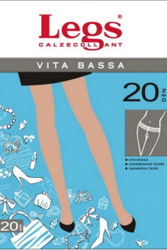 Колготки із заниженою талією Legs 210 VITA BASSA 20d 2