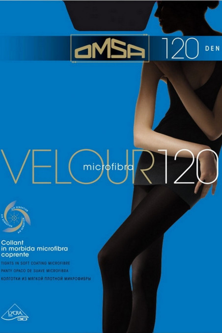 Колготки велюрові Omsa Velour 120 den