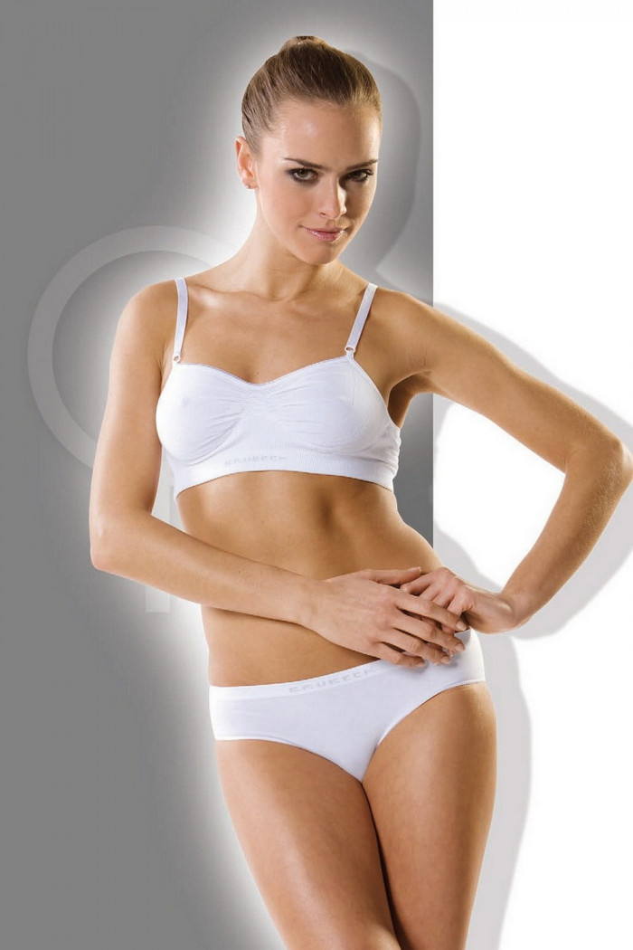 Бюстгальтер бавовняний безшовний Brubeck Seamless bra BR00012A