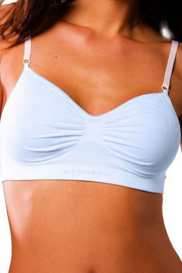 Бюстгальтер бавовняний безшовний Brubeck Seamless bra BR00012A