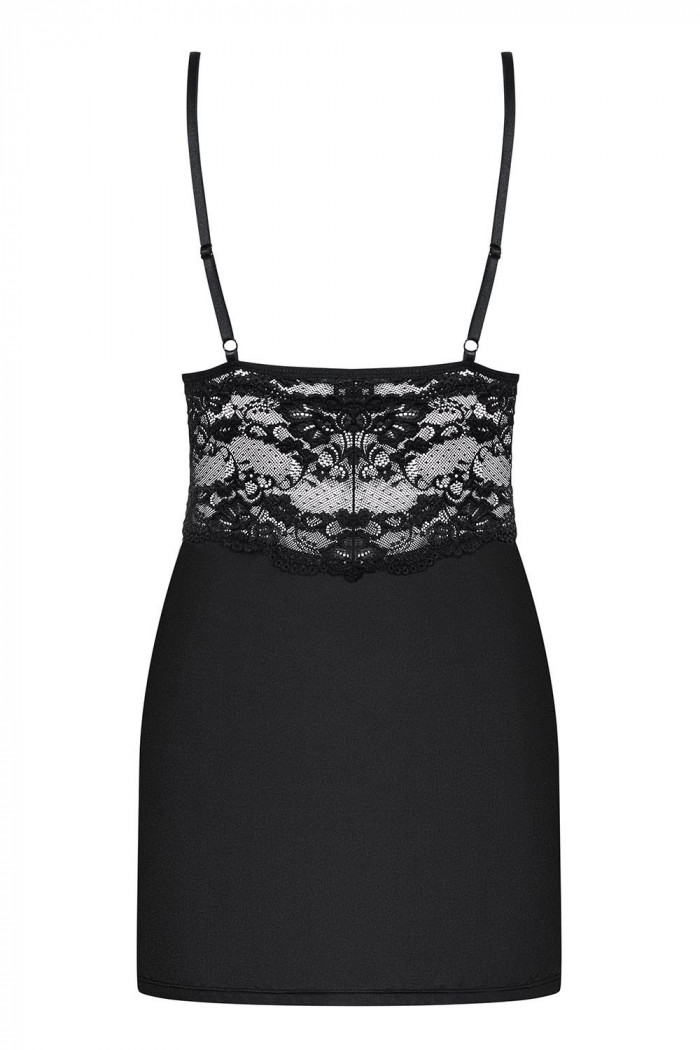 Сорочка облягає Obsessive 810-CHE-1 chemise