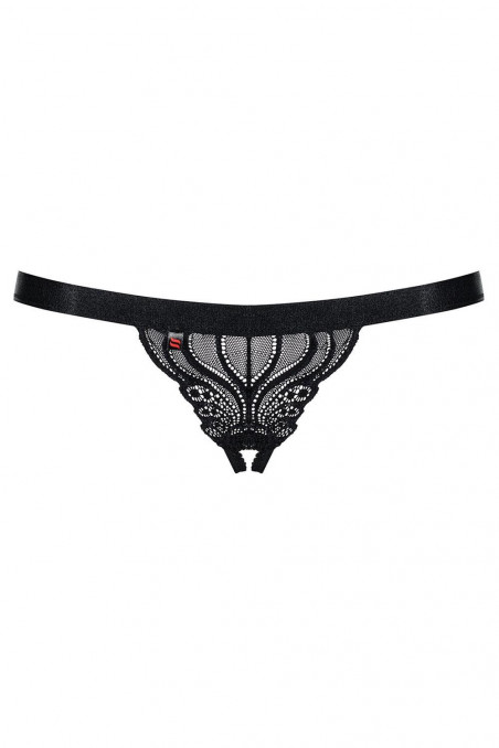 Стрінги з вирізом Obsessive 828-THC-1 crotchless