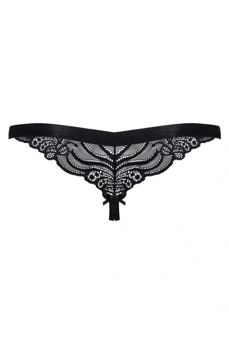 Стрінги з вирізом Obsessive 828-THC-1 crotchless