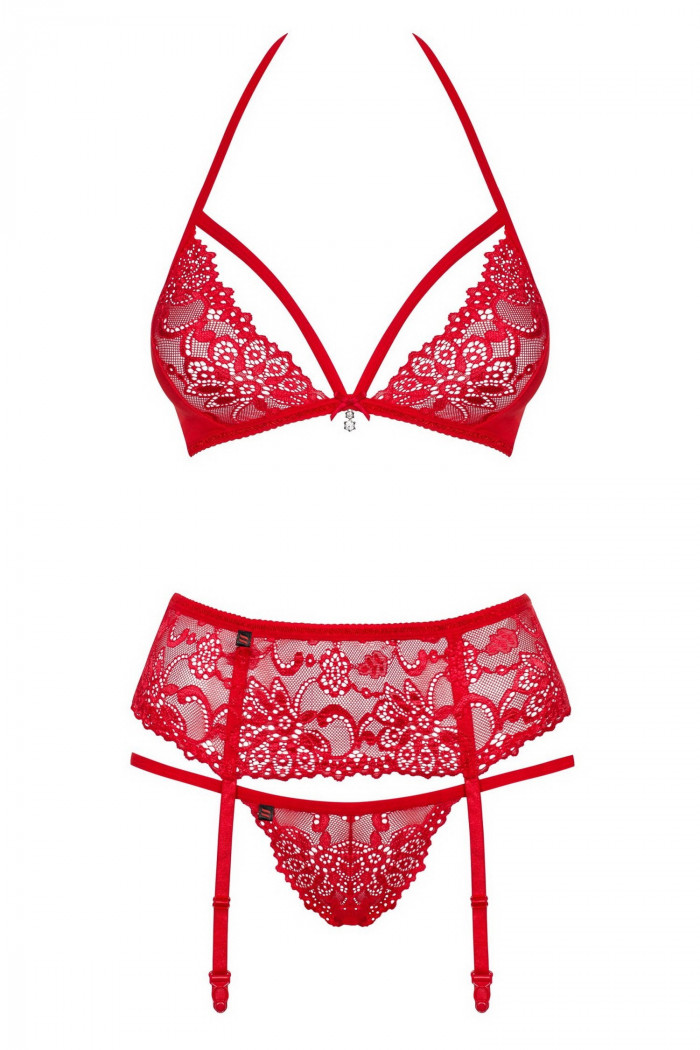 Комплект с поясом Obsessive 838-SEG-3 set