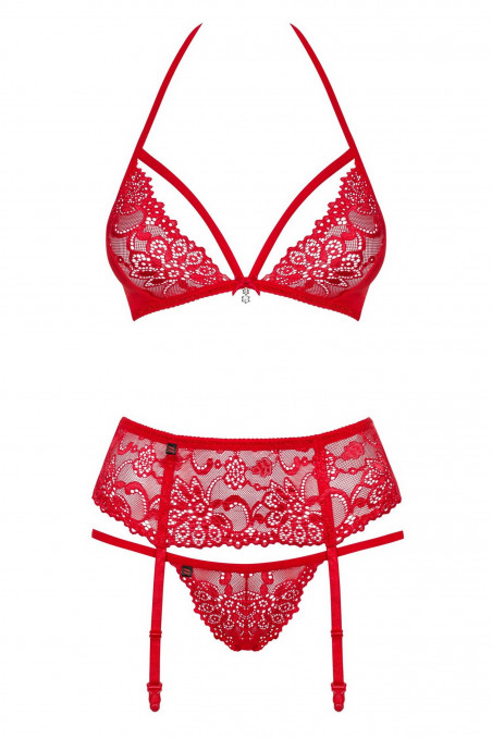 Комплект с поясом Obsessive 838-SEG-3 set