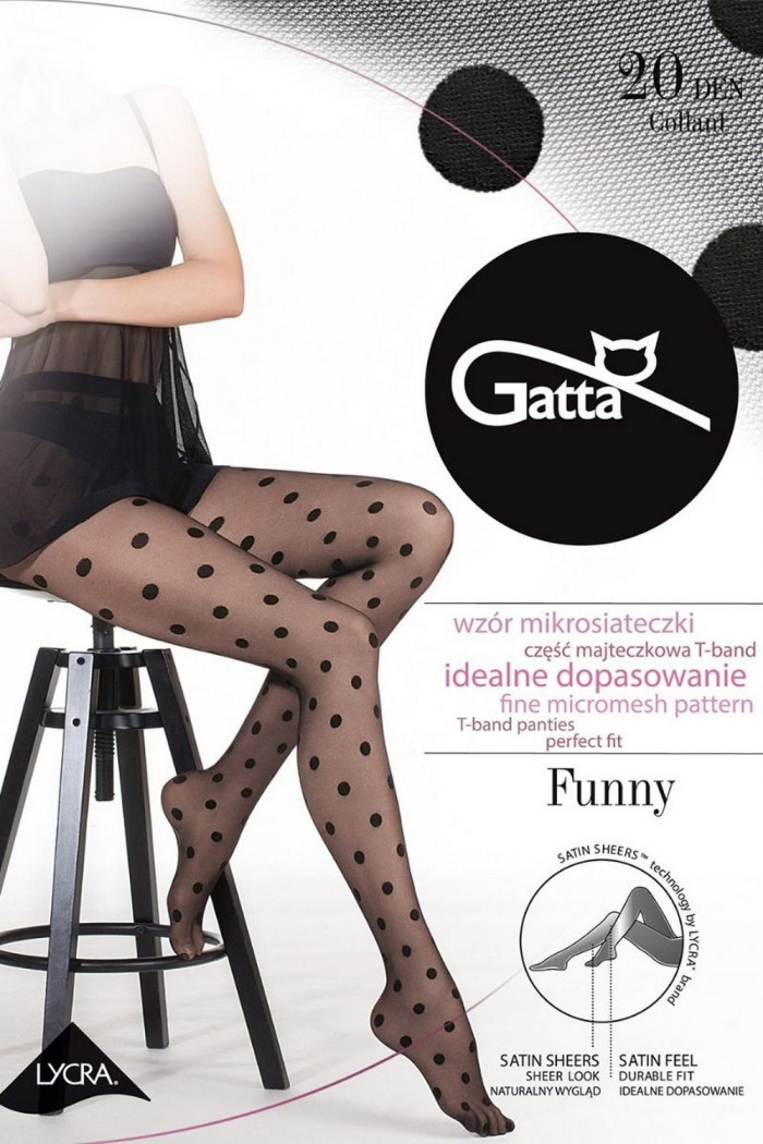 Колготки в великий горошок GATTA FUNNY 07