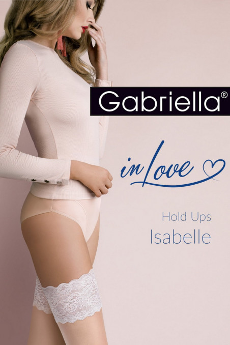Панчохи з блакитним мереживом Gabriella Isabelle 20 den