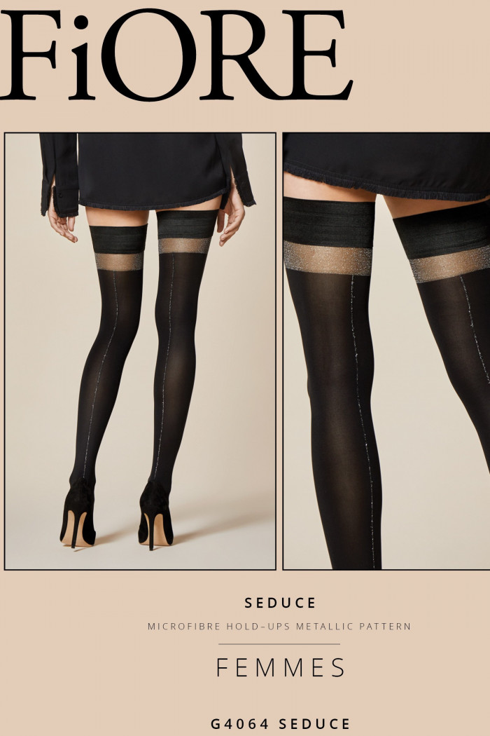 Панчохи щільні з люрексом Fiore SEDUCE 40d