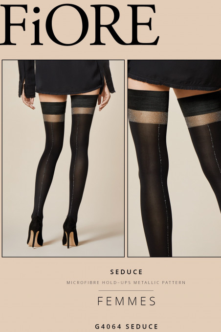 Панчохи щільні з люрексом Fiore SEDUCE 40d