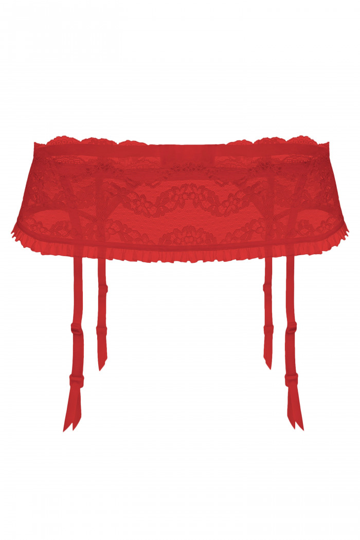 Пояс для чулок кружевной Julimex Lilly