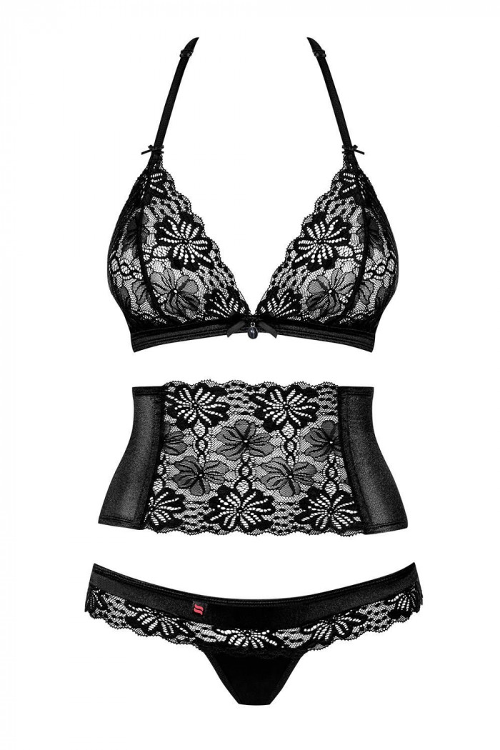 Комплект с поясом Obsessive 846-SEG-1 set