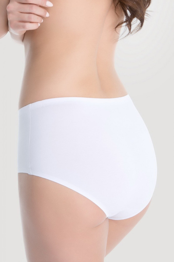 Бавовняні трусики міді безшовні Julimex Cotton Midi