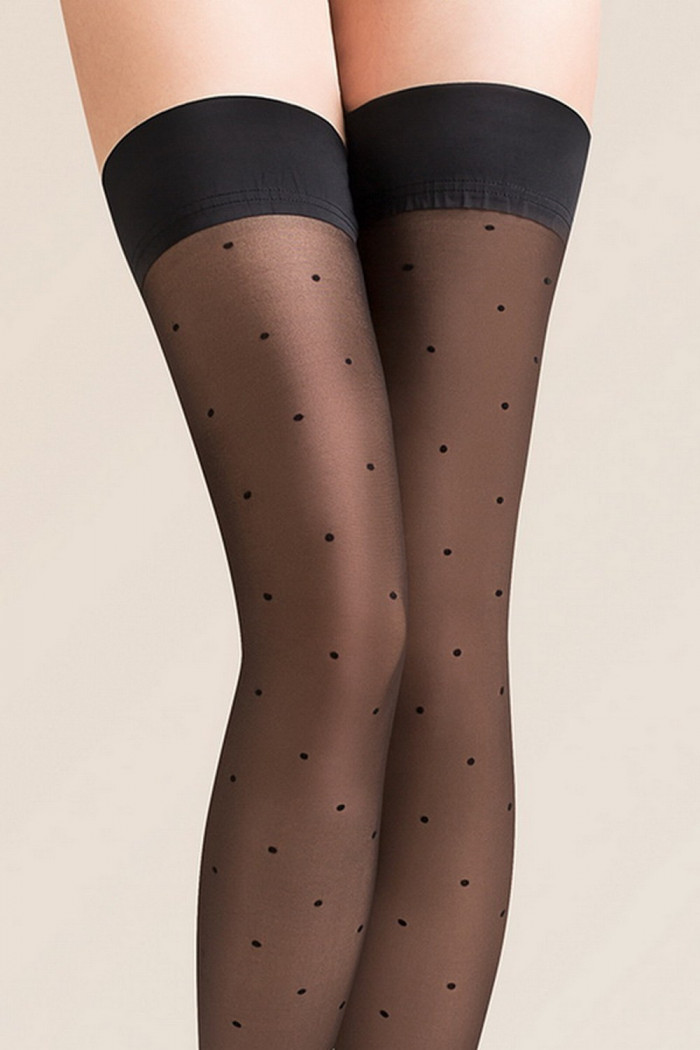 Чулки в горошек Gabriella Puntina 20 den