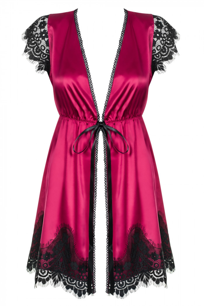 Халатик со стрингами Obsessive 861-PEI-5