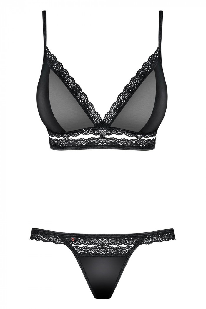 Комплект с кружевом Obsessive 868-SET-1