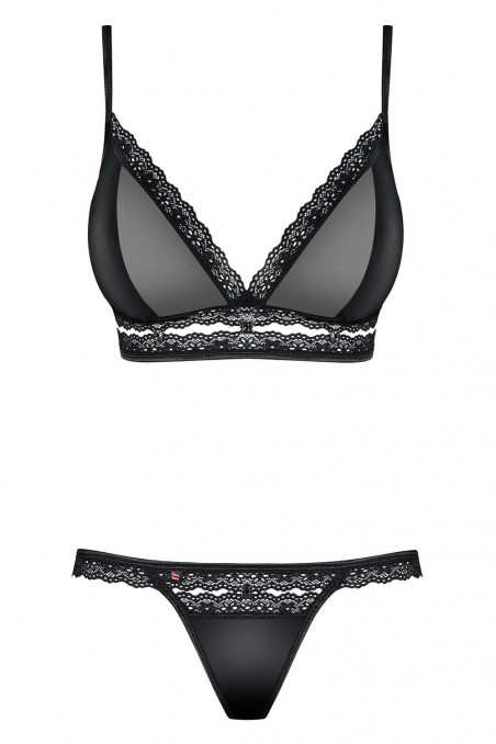 Комплект с кружевом Obsessive 868-SET-1