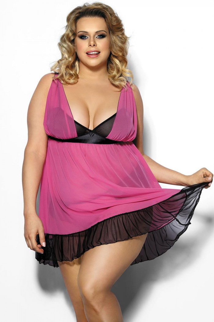 Пеньюар большого размера Angels Never Sin Carinola