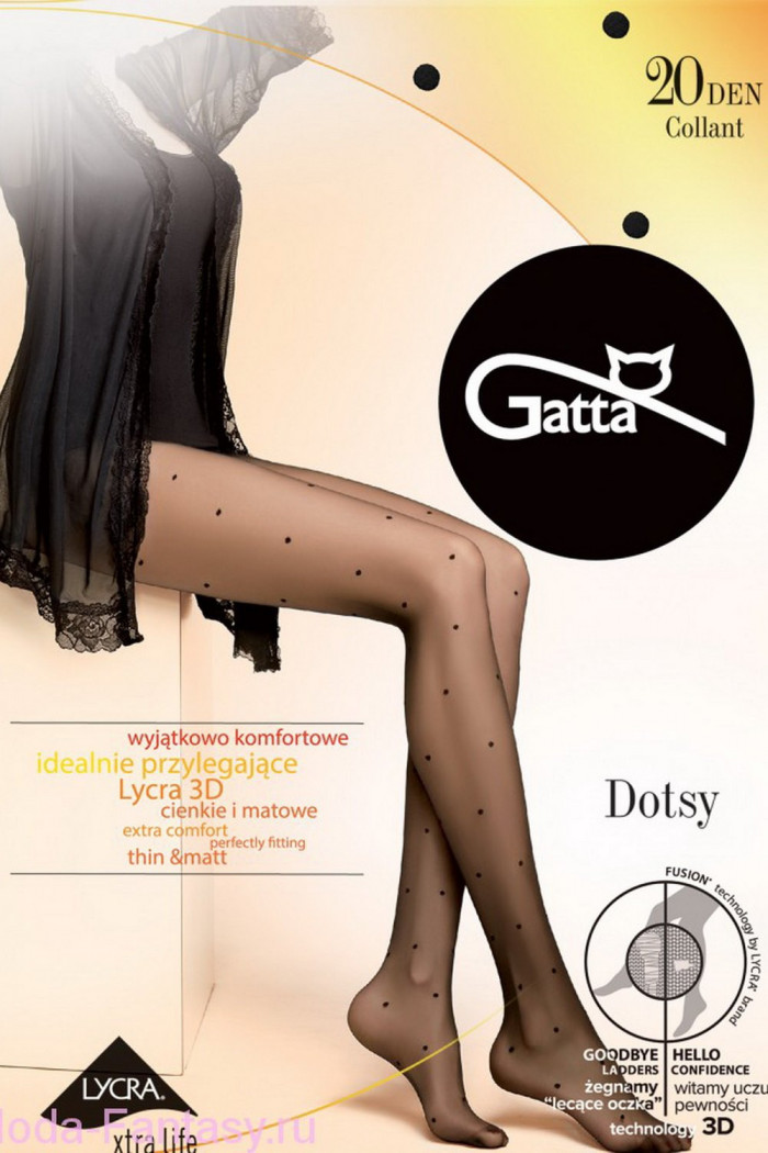 Колготки в мелкий горошек GATTA Dotsy 03 20d