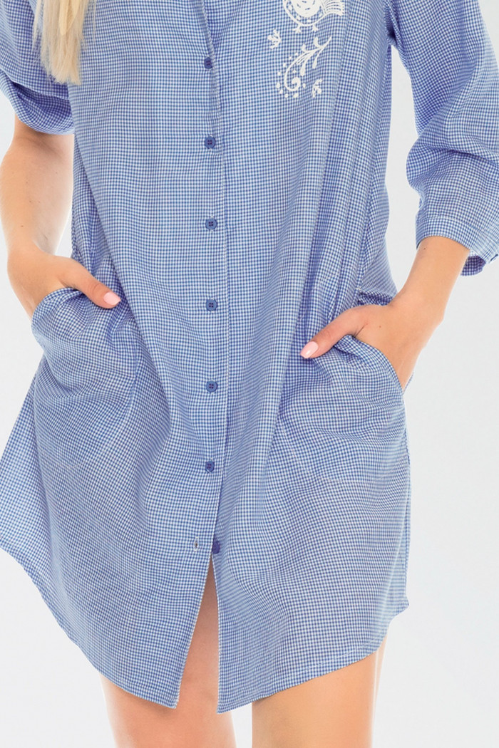 Платье-рубашка для дома Key LHD 465 A19