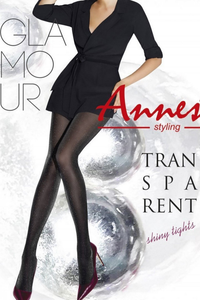 Колготки с люрексом Annes TRANSPARENT 30 DEN