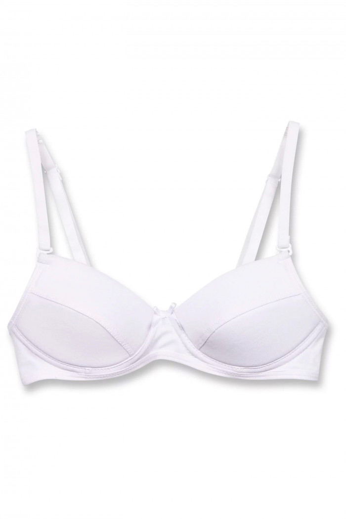 Бюстгальтер підлітковий бавовняний Key TBC 024 White