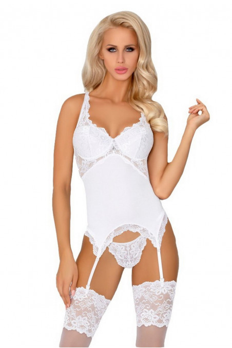 Корсет с трусиками Livia Corsetti Alazne white