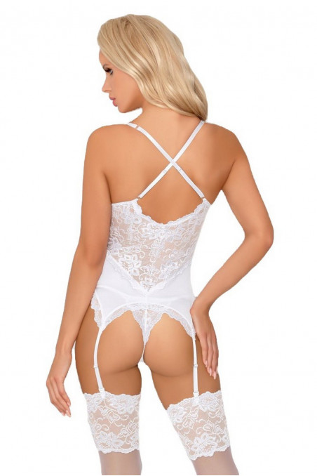 Корсет с трусиками Livia Corsetti Alazne white