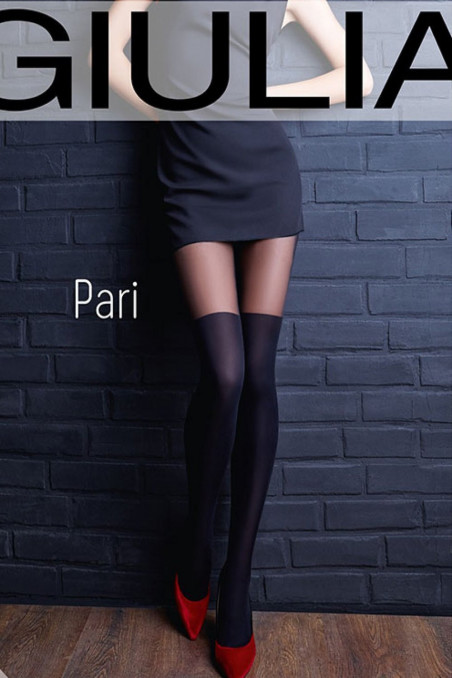 Колготки з імітацією панчіх Giulia Pari 60 №16