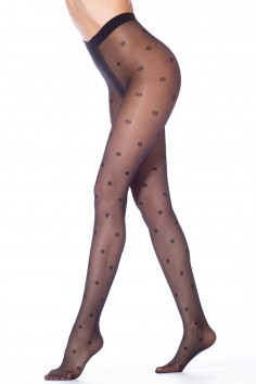 Колготки в великий горошок GIULIA Amalia 6 20d — Купити в Dorin.shop | Ціна, Фото 2