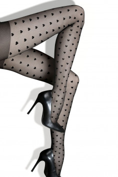 Колготки з сердечками Lores Cuore 20d