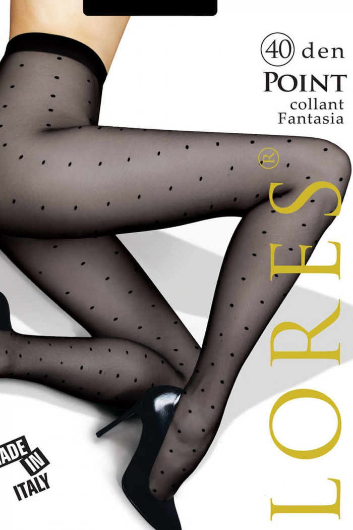 Колготи в дрібний горошок Lores Point 40d