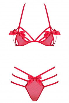 Комплект с тонкими ремешками Obsessive Giftella set  — Заказать онлайн с доставкой 2