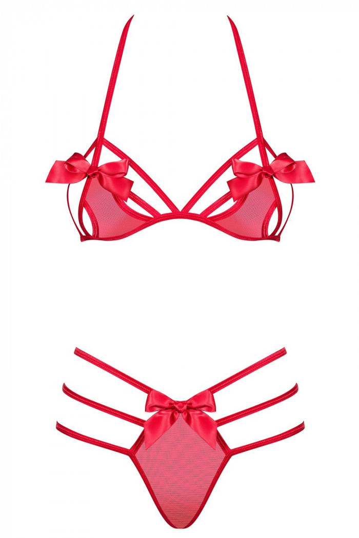 Комплект с тонкими ремешками Obsessive Giftella set