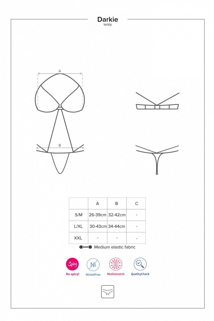 Боди Obsessive Darkie