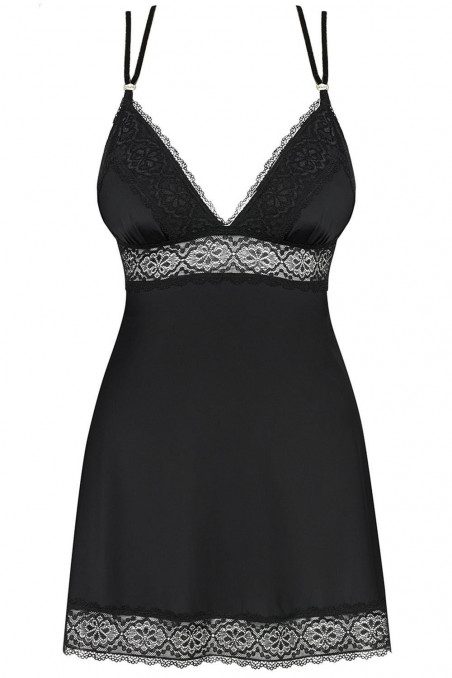 Пеньюар с трусиками Obsessive Lolitte babydoll XXL