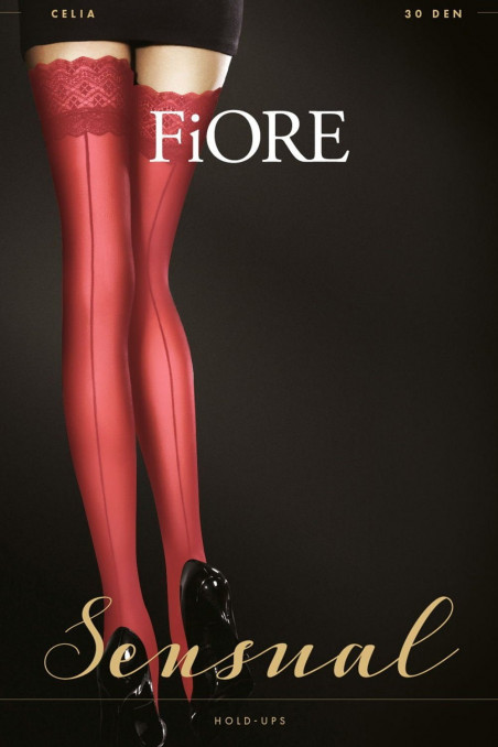 Чулки со швом сзади Fiore Celia 30 den