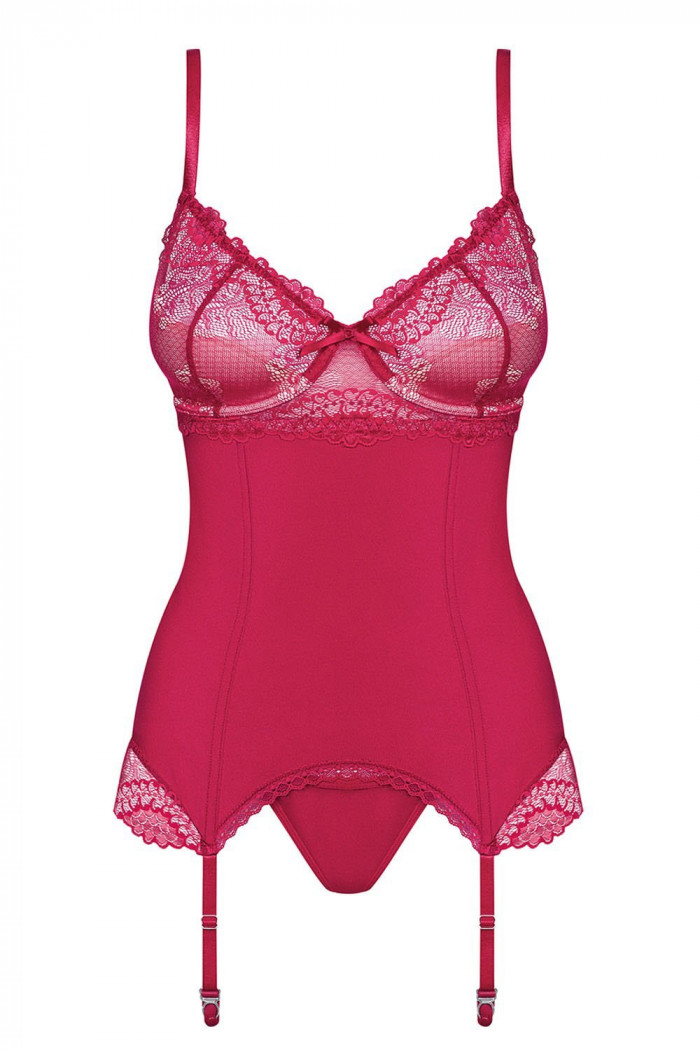 Корсет с трусиками Obsessive Rosalyne corset