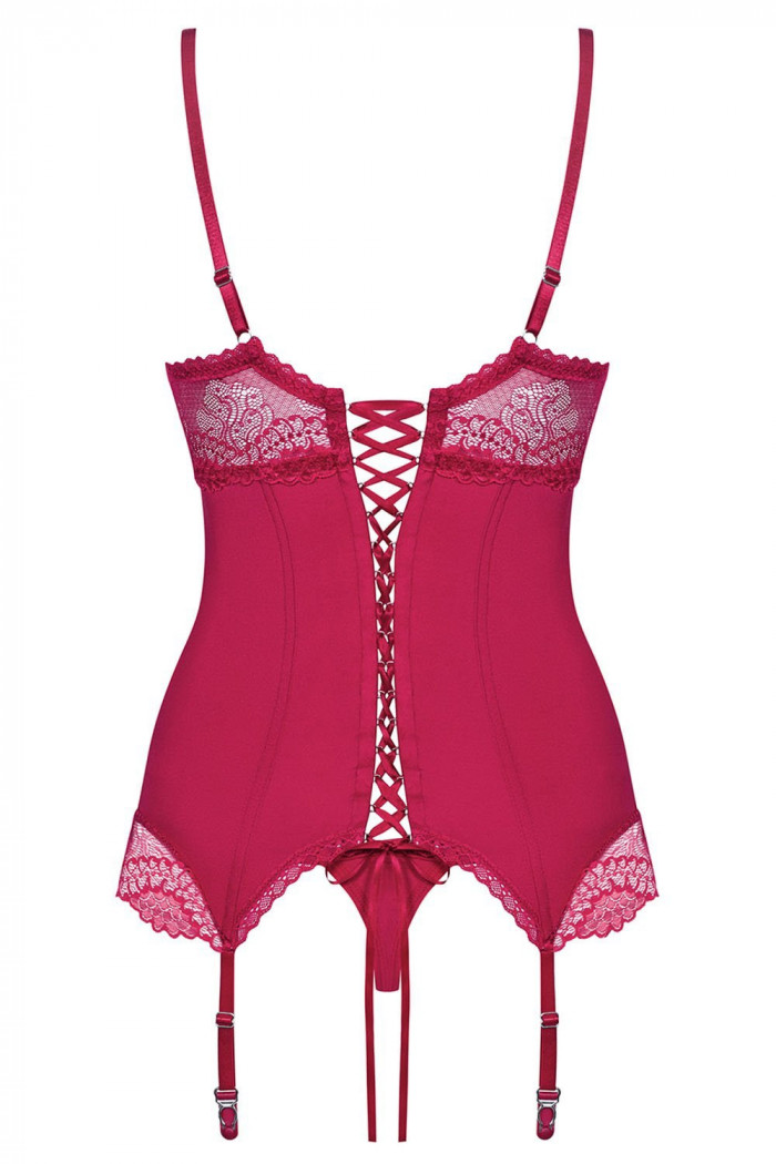 Корсет с трусиками Obsessive Rosalyne corset