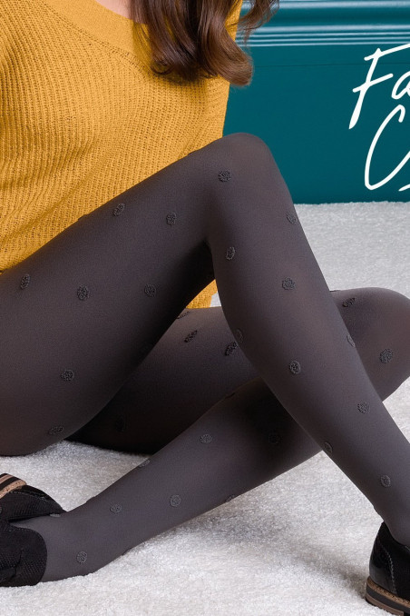 Колготки фактурные в горох Gabriella Nelly 60 den