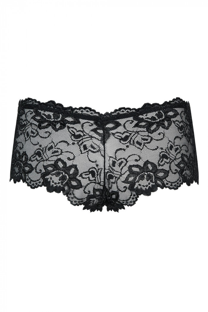 Шортики кружевные Obsessive Idillia Черные