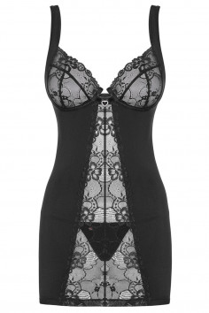 Сорочка з трусиками Obsessive Heartina chemise — Купити в Dorin.shop | Ціна, Фото 2