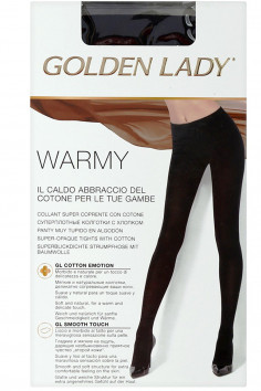 Колготки хлопковые Golden Lady Warmy 2