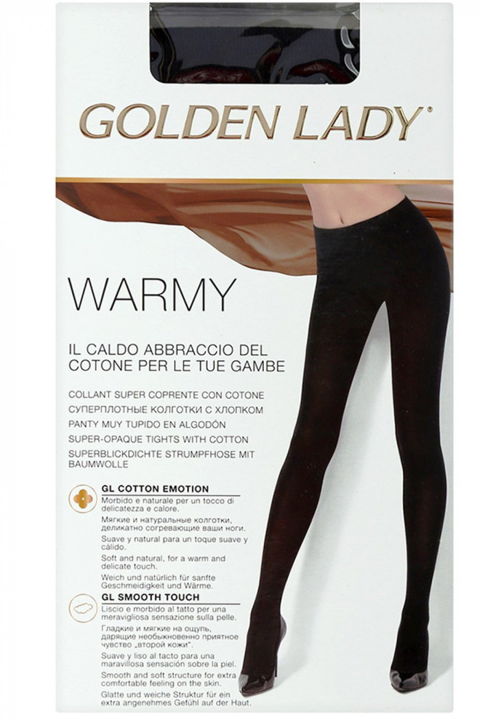 Колготки хлопковые Golden Lady Warmy