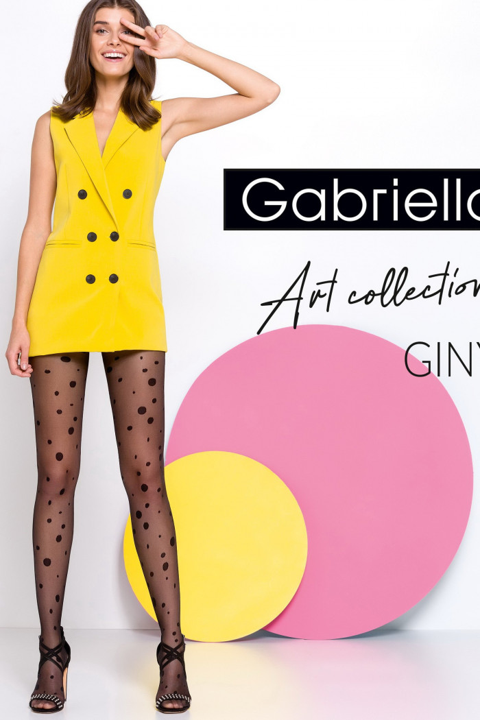 Колготки в горошок Gabriella Giny 20 den
