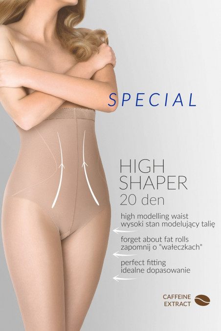 Колготки с утягивающим корсетом Gabriella High Shaper 20