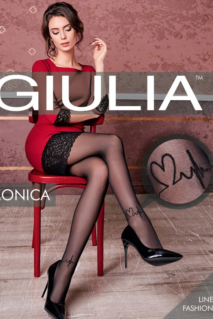 Колготки з тату Giulia MONICA 07