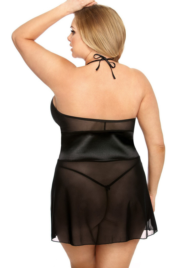 Пеньюар большого размера с трусиками Anais Stefi Size Plus